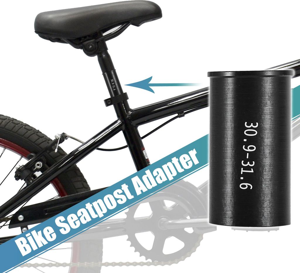 30,9 à 31,6mm Vélo Bicyclette Selle Tige Tube Adaptateur Image du produit 