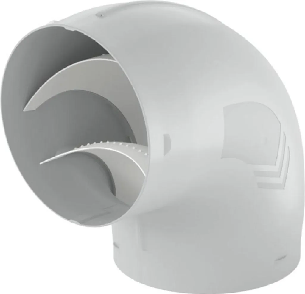 Naber COMPAIR PRIME flow P-RBV 150 Curva 90° 4051025 per Cappe Cucina