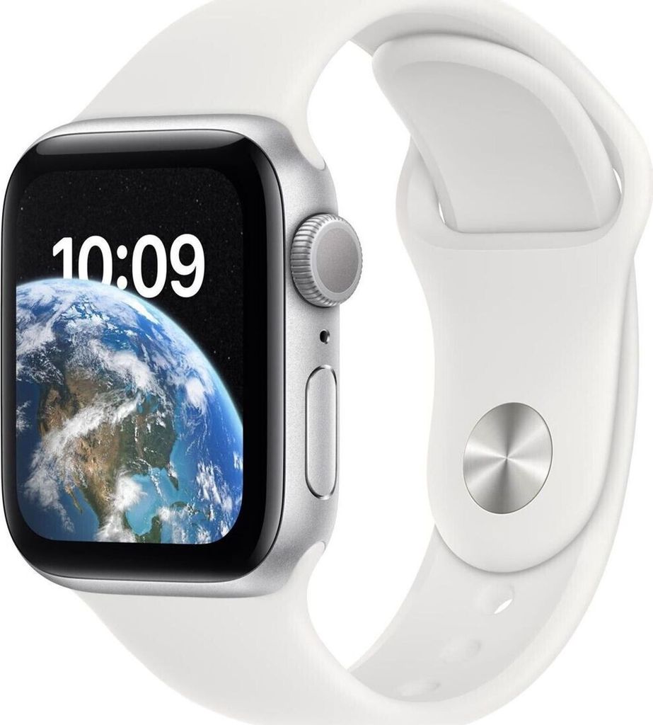 Apple Watch SE Aluminium Silber Silber 40 mm GPS Produktbild 4