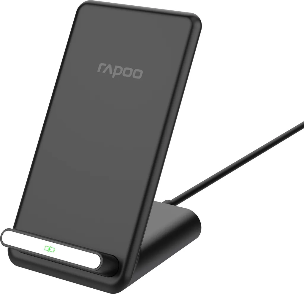 Rapoo XC210 Smartphone - Tablets Schwarz USB Kabelloses Aufladen Schnellladung Drinnen (00192040)