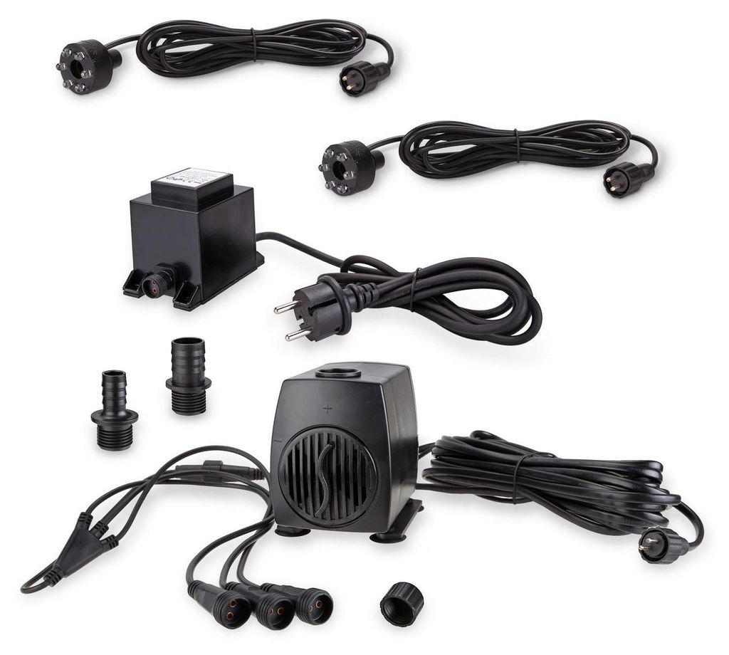 CLGarden Springbrunnen Pumpe SP2 Springbrunnenpumpe mit 2x Produktbild 