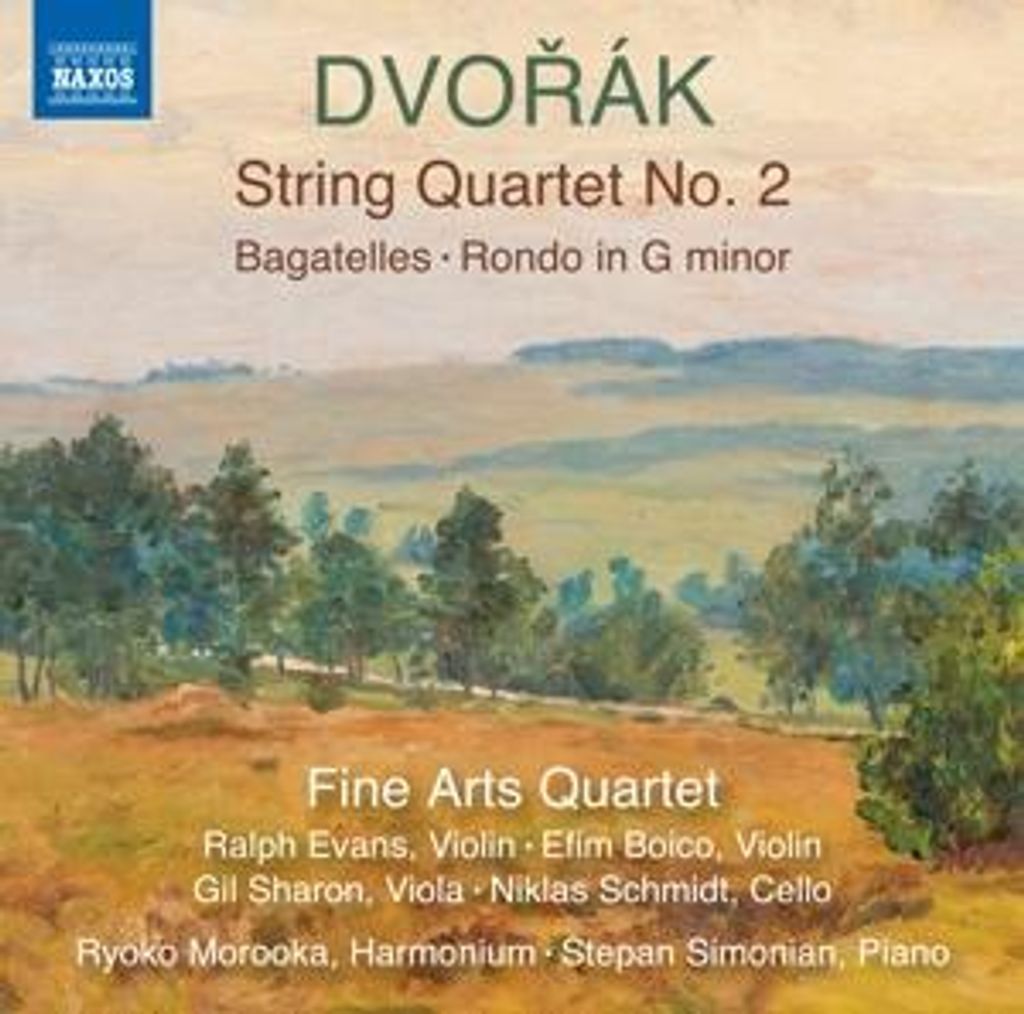 Fine Arts Quartet: Streichquartett Nr.2/Bagatelles/Rondo g-M