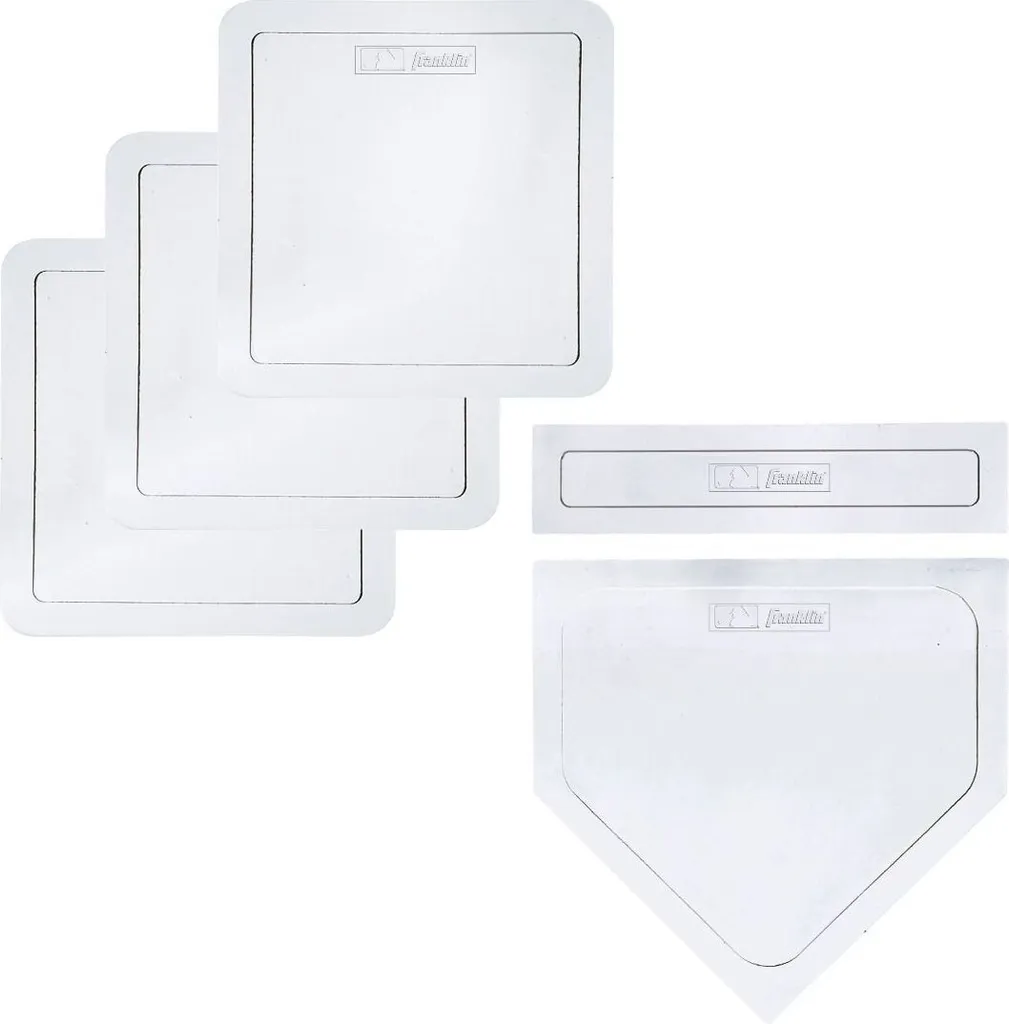 Base de Baseball Amovible Franklin MLB Set de 5 Plaques de Terrain