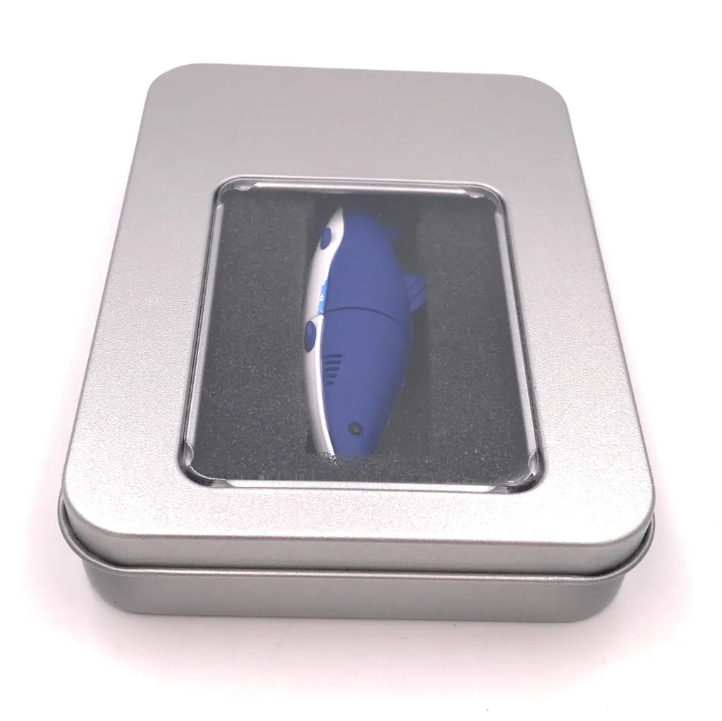 Onwomania Squalo Blu Chiavetta USB 16GB USB 3.0 - Regalo Originale - 4