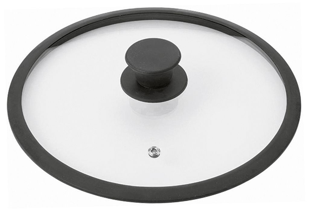 KARL KRÜGER Couvercle en verre Saphir bord silicone Ø16cm Image du produit 