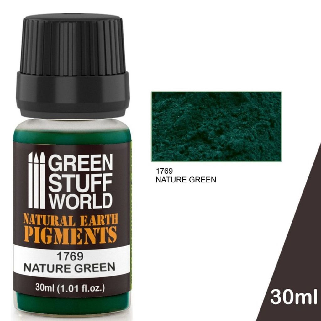 Green Stuff World GSW1769 - Pigment Nature Green 30 ml - Neu