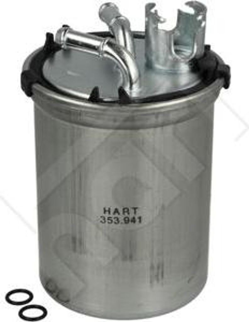HART 353 941 Kraftstofffilter OE 6Q0127400H kompatibel mit Cordoba, Ibiza, Fabia, Roomster, Polo 9N