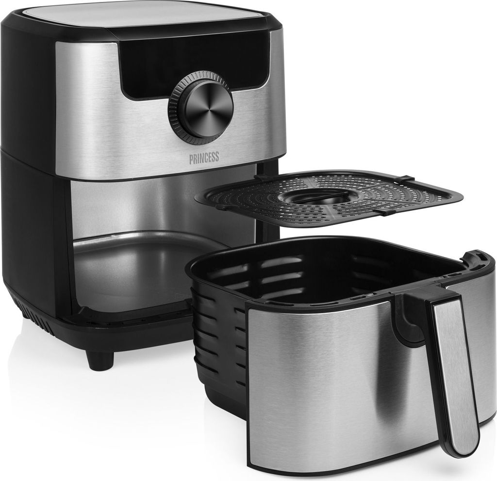 Princess Digitaler Aerofryer Deluxe 1500 W 4,5 L Silbern