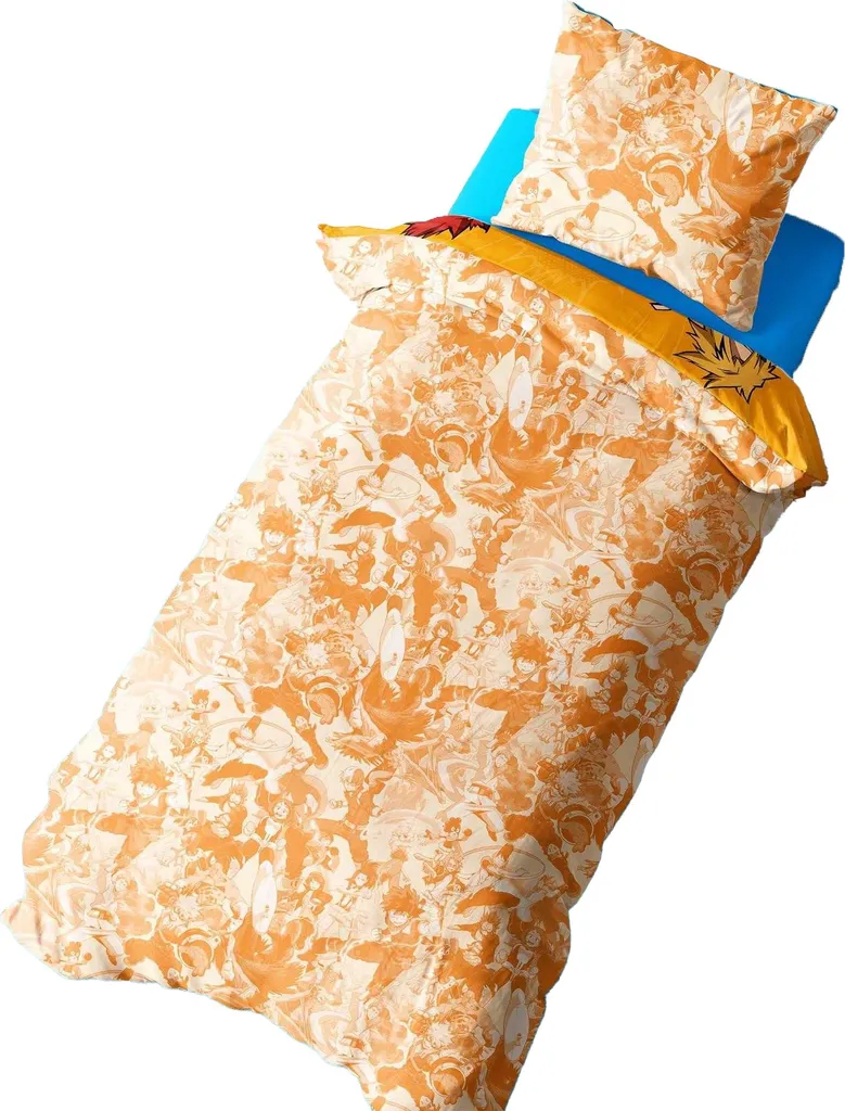 Linge de lit My Hero Academia Réversible TC738 Multicolore 140x200 cm