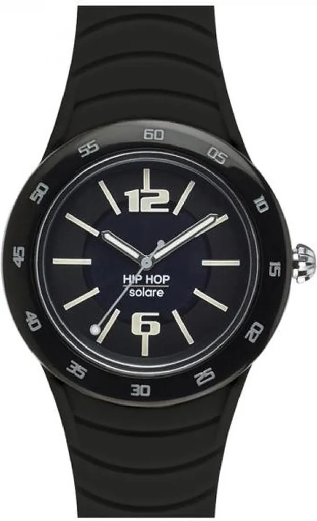 Offerta Hip Hop HWU0778 Orologio Solare Nero - Prezzo Imbattibile