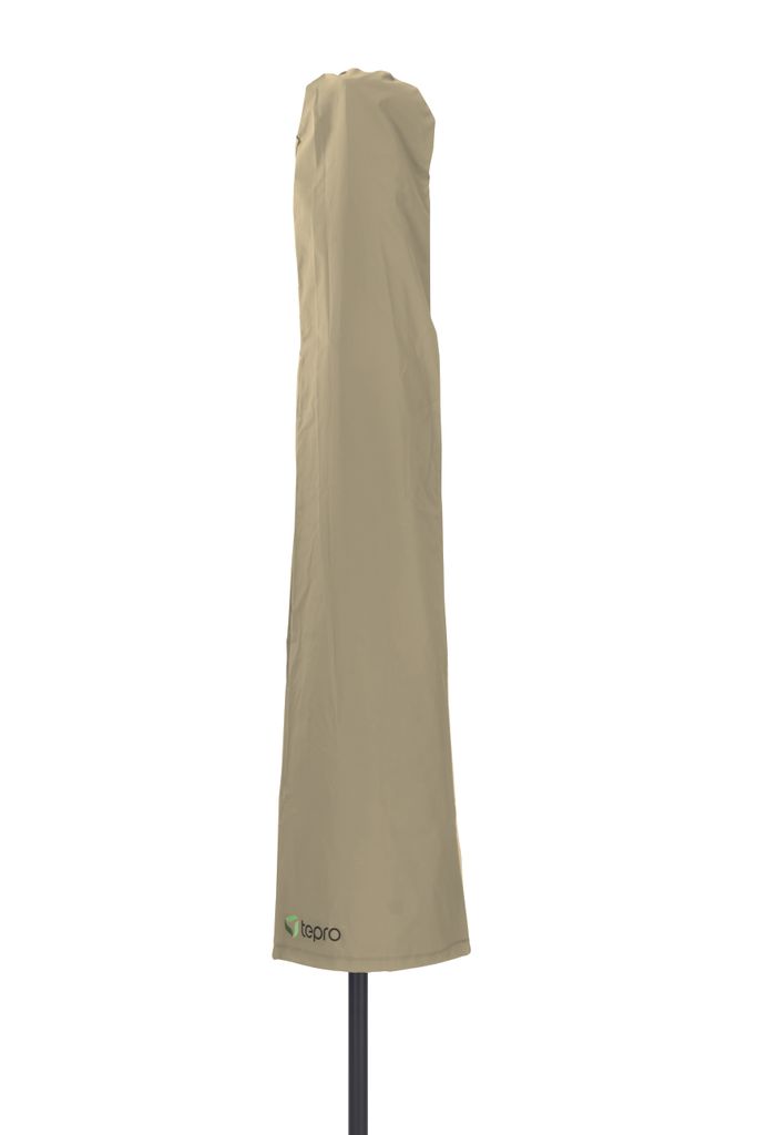 tepro Abdeckhaube Universal für Sonnenschirm groß, beige (30 x 30 x 170 cm)