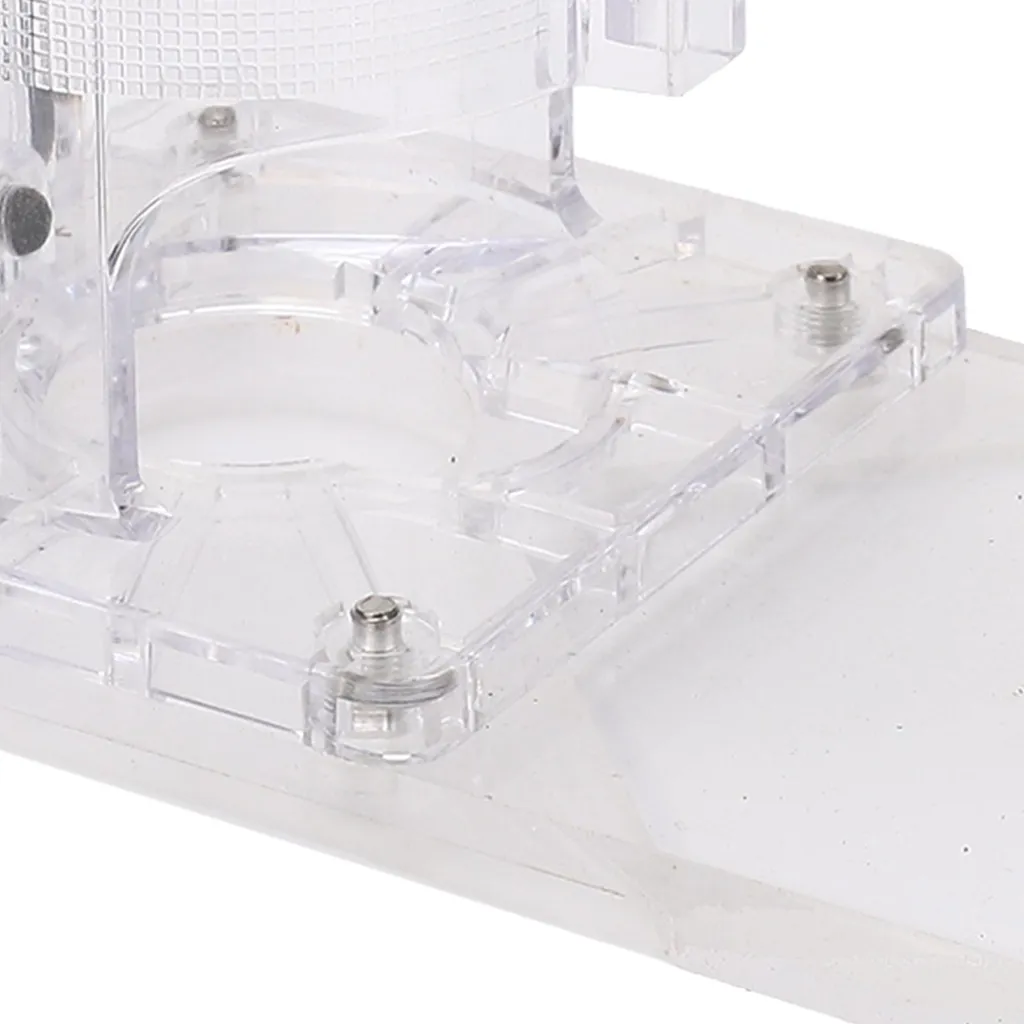 Base de Défonceuse en Plastique Transparent Résistant pour Menuiserie - 15
