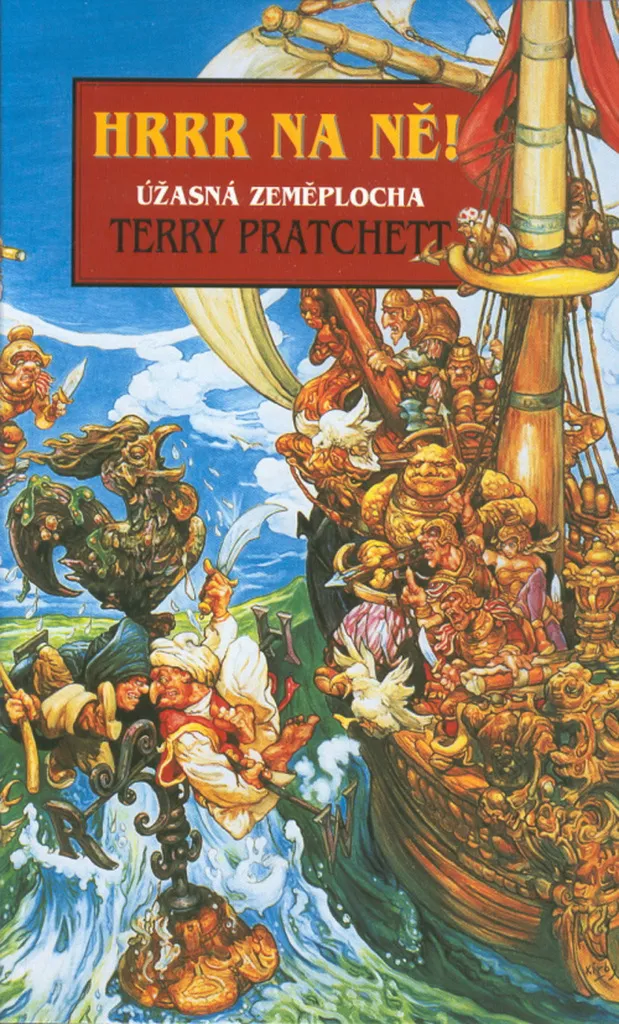 Livre de fantasy Hrrr na ně! par Terry Pratchett format broché luxe