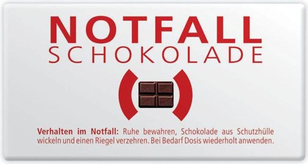 Notfallschokolade 30g Produktbild 