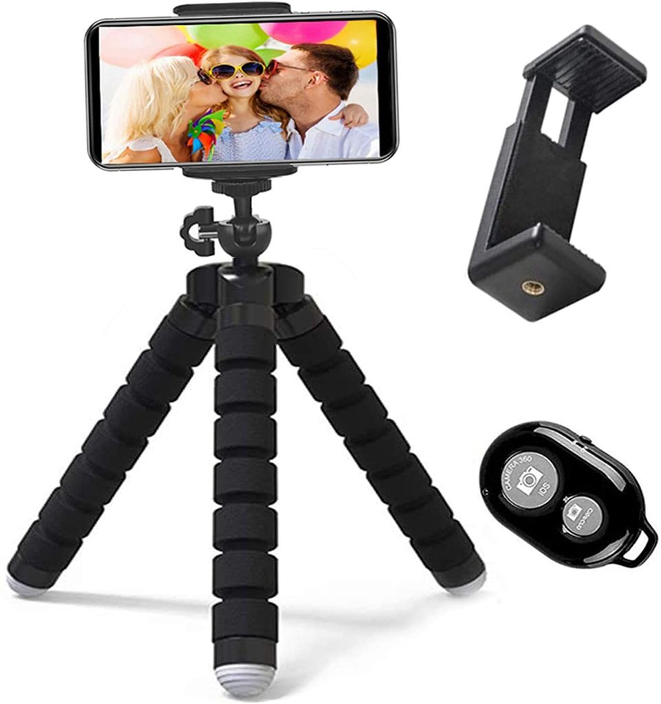 Kamera Tragbarer Mini-Stativ Flexibler Ständerhalter Aufnahme für Handy 