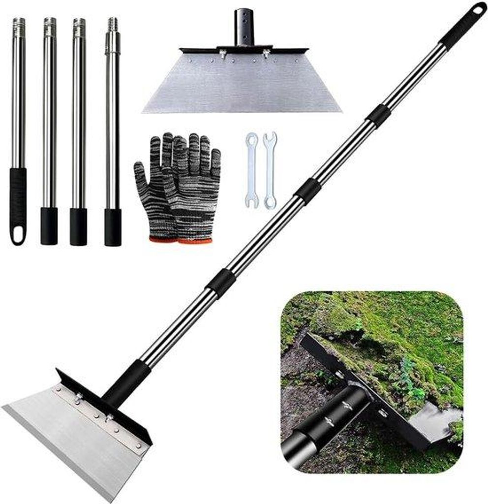 Gartenschleuder - Ideal für Unkraut und Moos - Multifunktional - Gartenzubehör