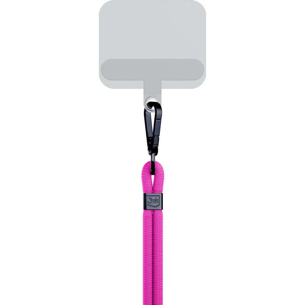 3Mk Easyclip Rosa Nero - Laccio Smartphone per Viaggi e Outdoor - 3