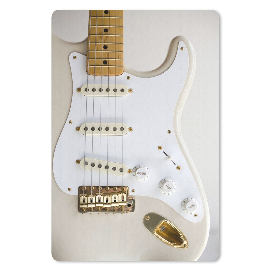 MuchoWow Mauspad Mousepad Querschnitt einer E-Gitarre 18x27 cm - Mousepads - Maus Mat - Pad - Mausunterlage