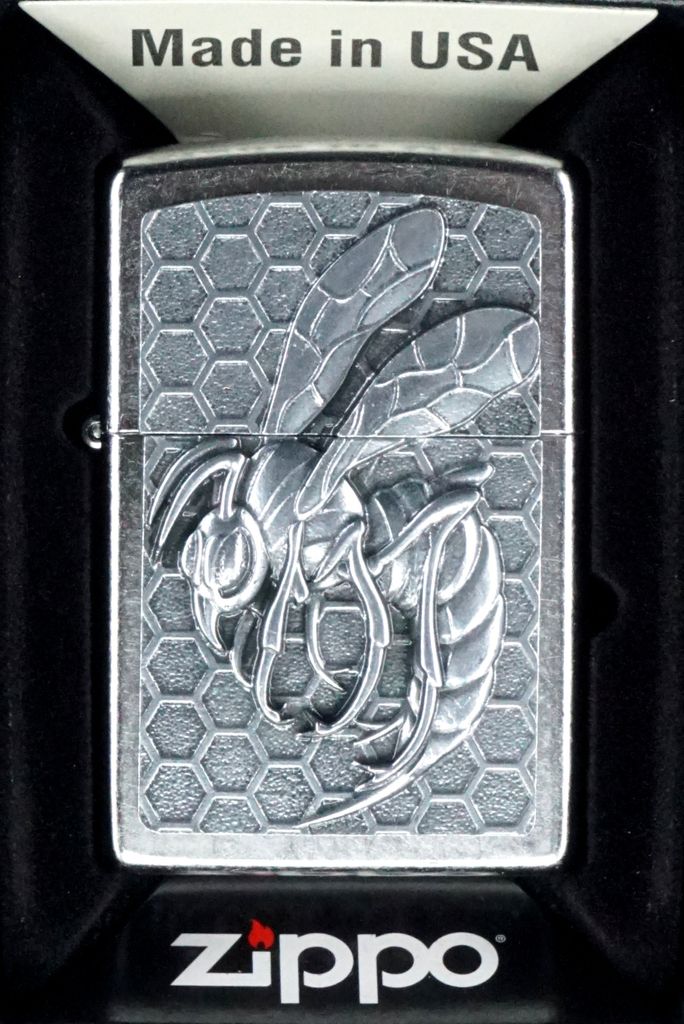 Zippo Feuerzeug Wasp 2007807 - Winddicht & Stilvoll Produktbild 