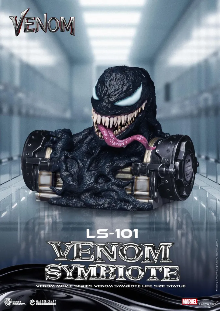 Statue Venom Symbiote 24 cm : Fini les Figurines Fragiles sans Détails