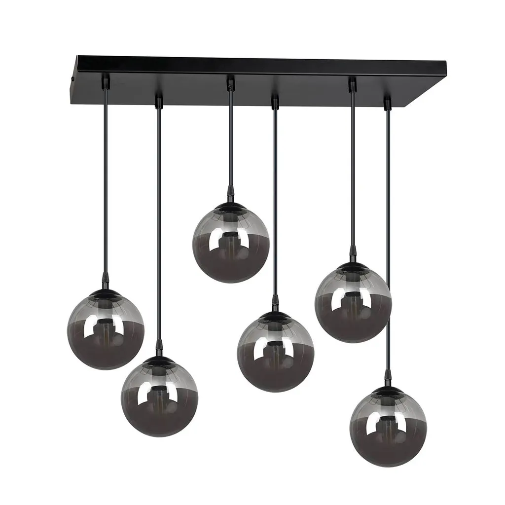 Lustre Salon COSMO 6 Branches - Solution Éclairage Grand Espace E14 - 7
