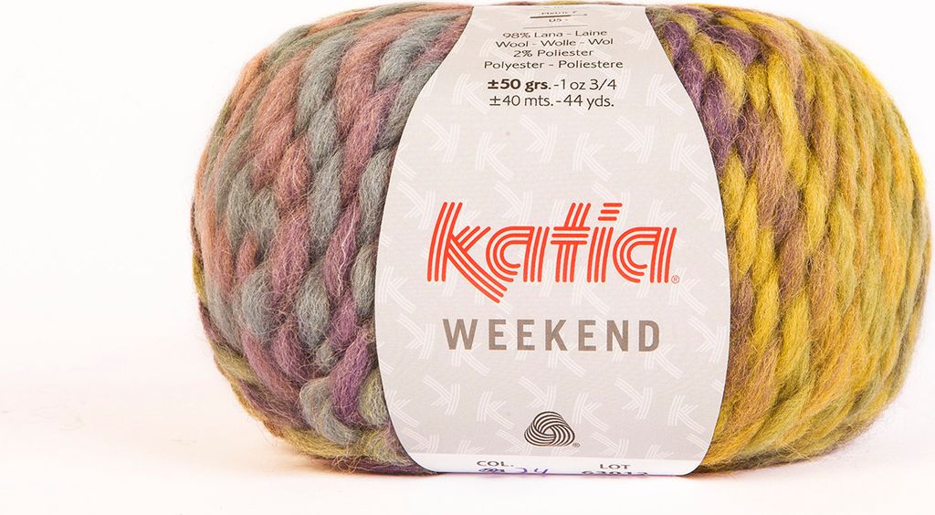 Weekend von Katia (ca. 40m/50g) - Farbe 74 (lila pastell)