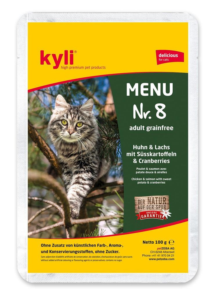 kyli Menu Nr. 8 grainfree (12x100gr)