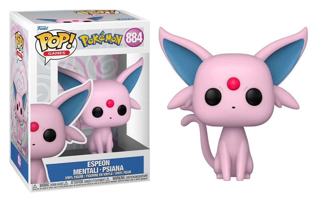 Pokemon POP! Games Vinyl Figur Espeon (EMEA) 9 cm Produktbild 9