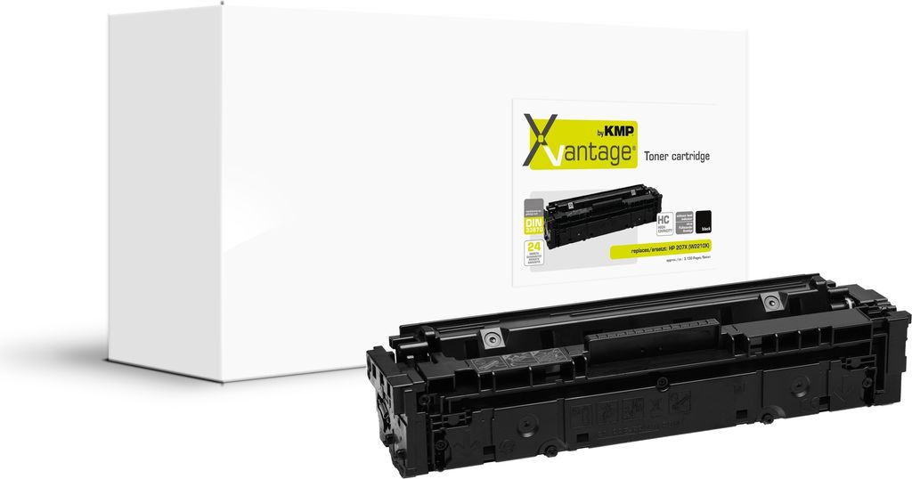 KMP XVantage schwarz Toner kompatibel zu HP 207X (W2210X)