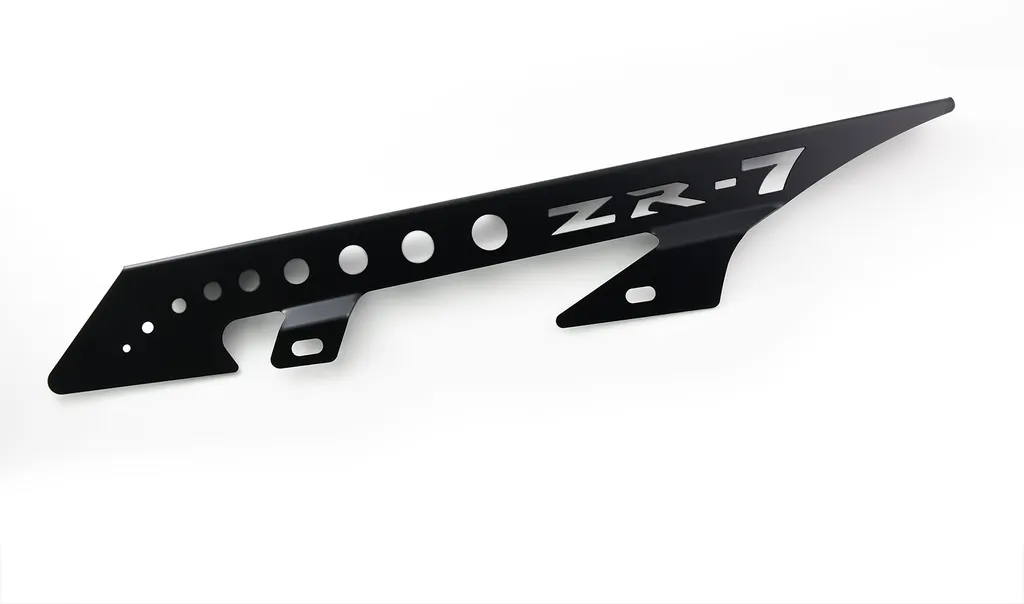 Paracatena compatibile con il logo Kawasaki ZR-7 nero