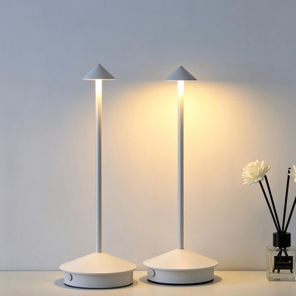 2er-Set Nachttischlampe, Schnurlose Dimmbare, Produktbild 