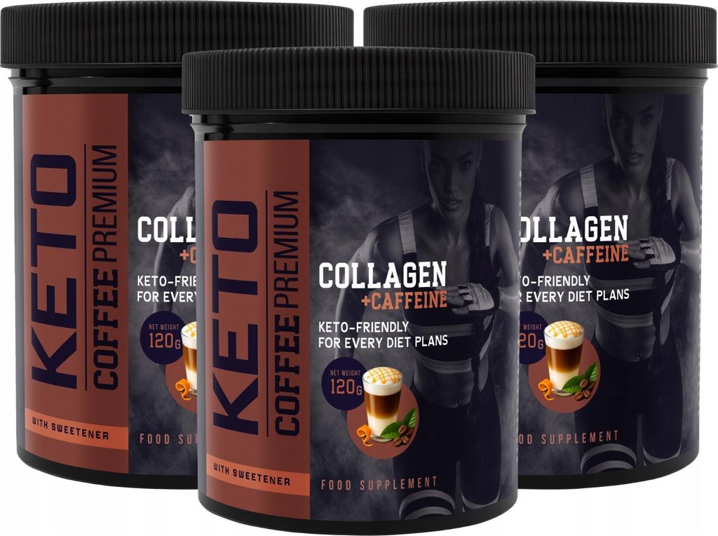 3X Keto Coffee Premium - integratore dietetico 120G Immagine del prodotto 