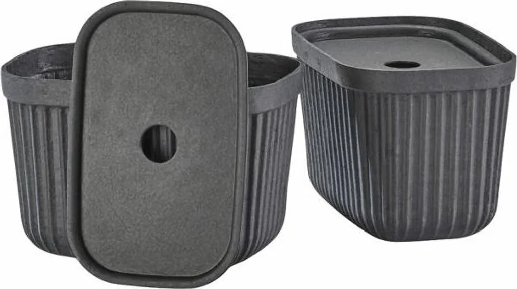 Solution de rangement design Pulp Zone Denmark noir pour trier lot de 2 - 2