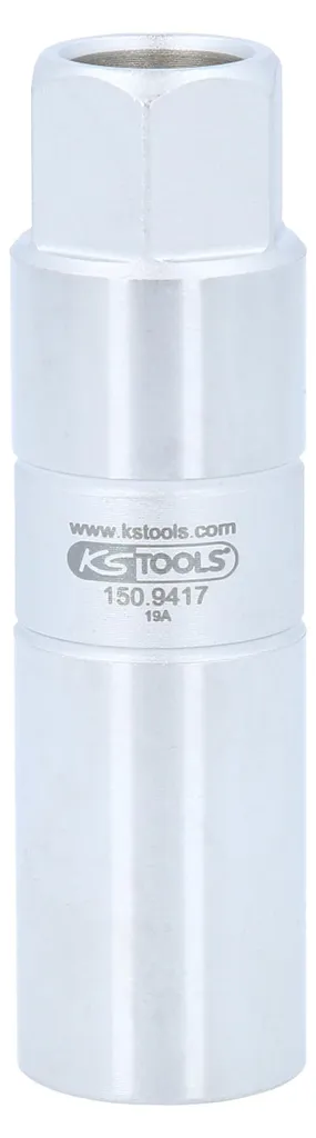 Douille mâle 17 mm pour blocage et contre-support de châssis auto