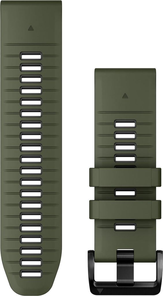 Garmin 010-13281-07 Quickfit Silikonband 26 mm Moos/Graphit 1