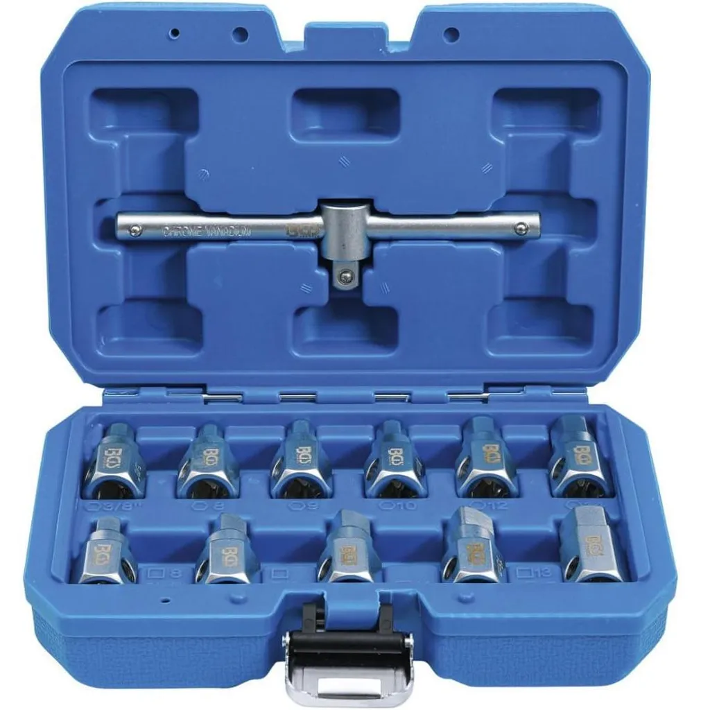 Clés de Vidange Universelles 12 pcs : Outillage pour Entretien Vidange