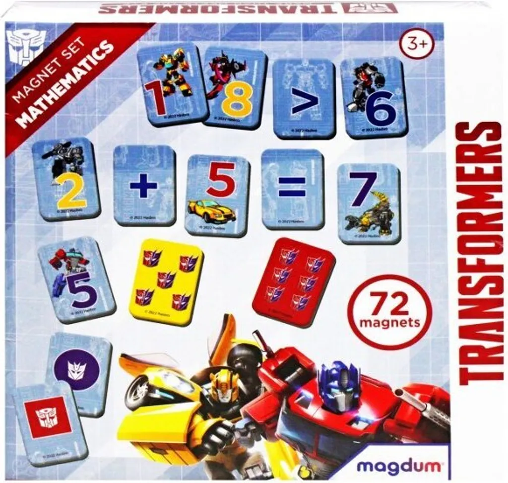Finies les difficultés en maths grâce aux aimants Transformers 42 - 2