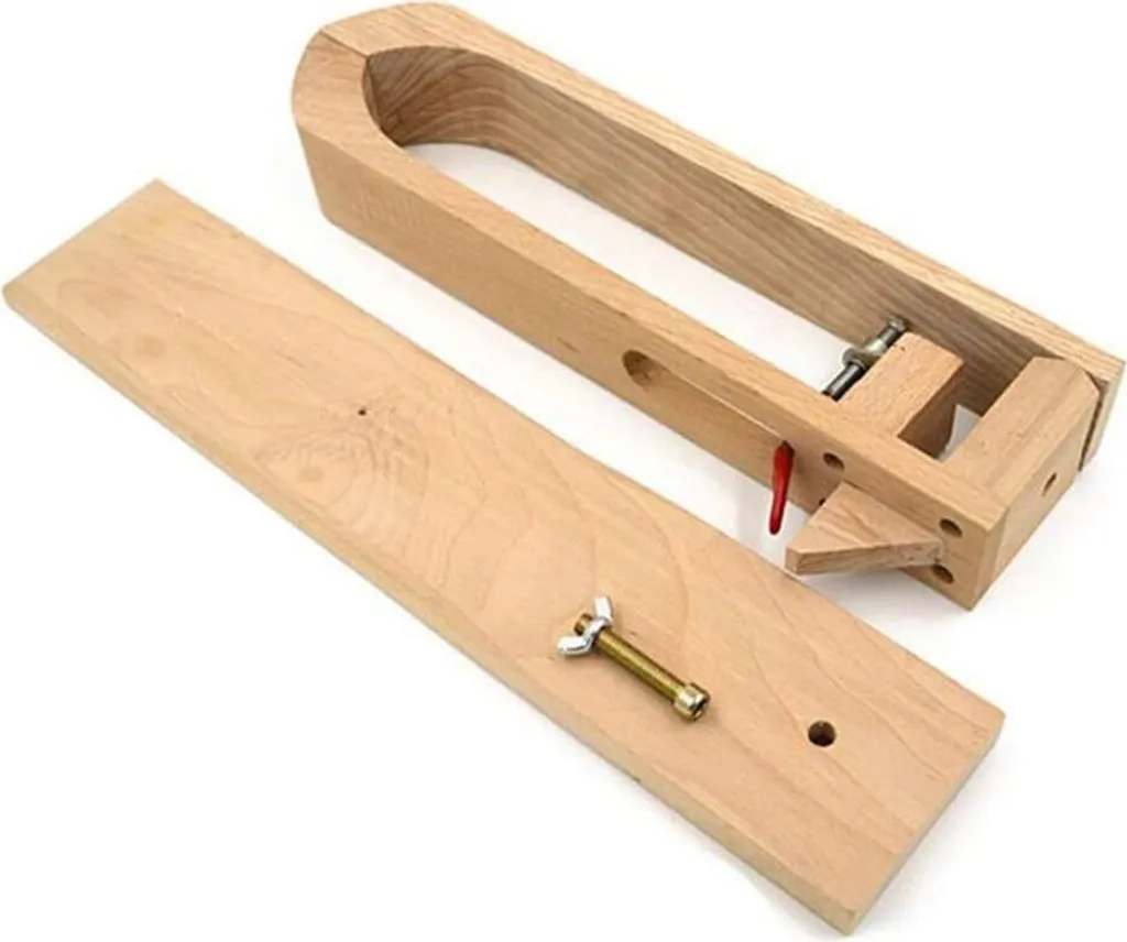 Pince de Couture en Bois pour Cuir Système de Laçage DIY Artisanat