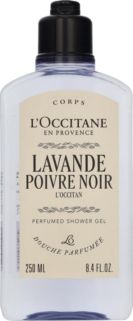 L'Occitane Lavande Poivre Noir, Sprchový gel, 250 ml, Obrázek produktu 