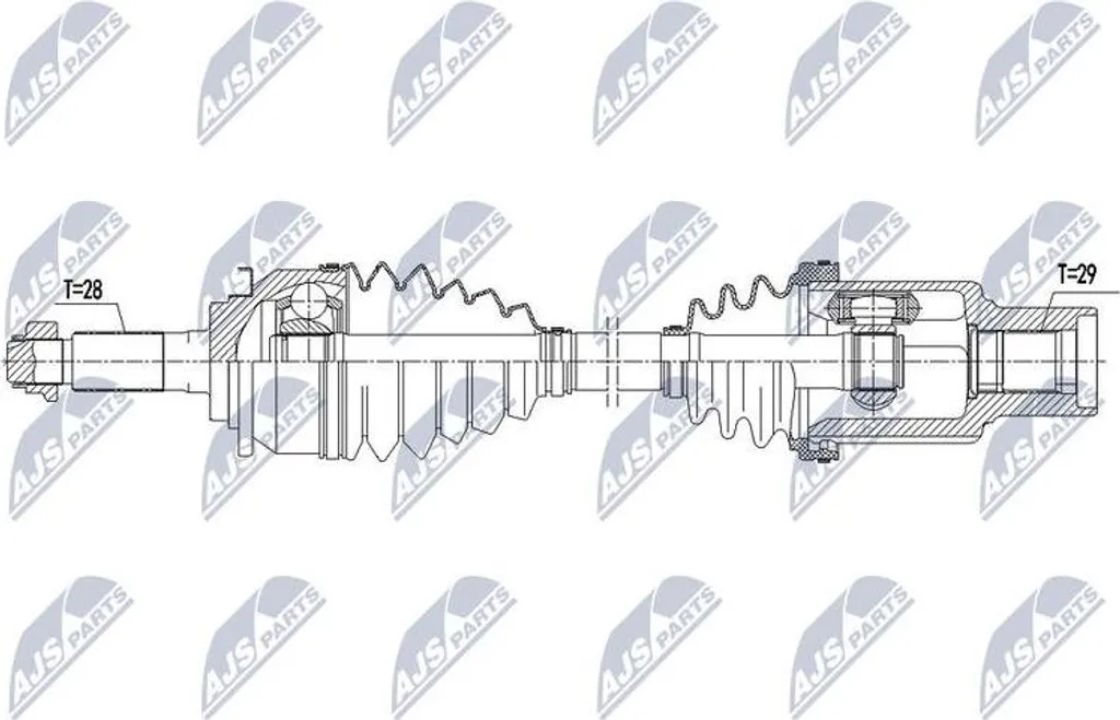 Supprimez les vibrations : Arbre de transmission Ranger OE 1749218