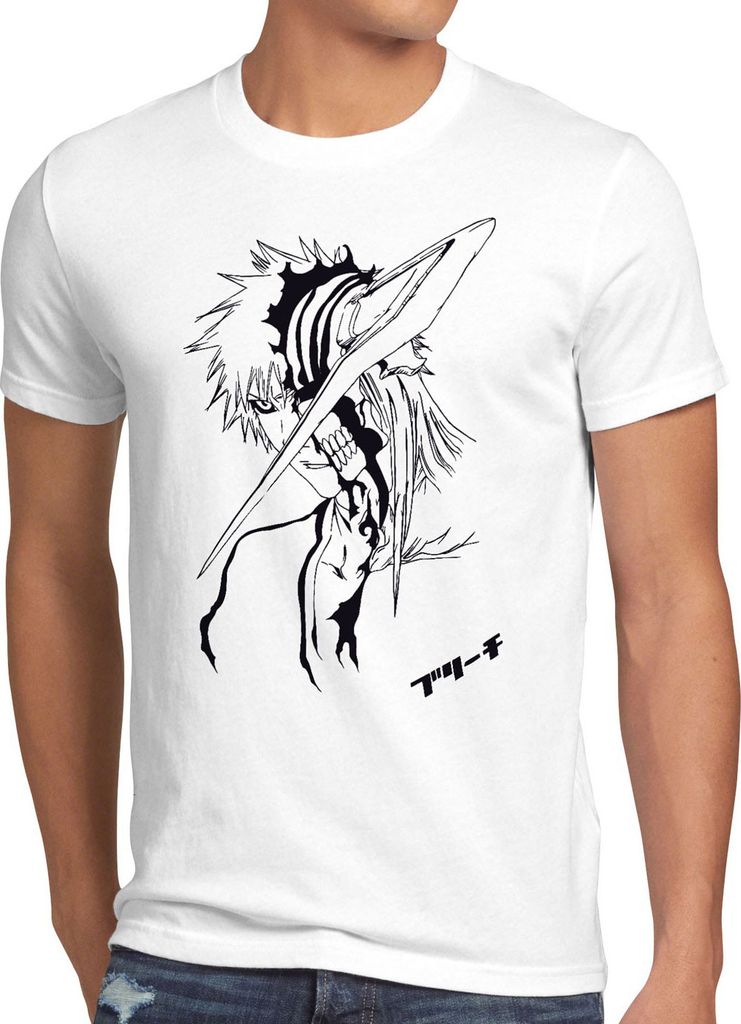 BaumwolleCloud Ichigo Herren T-Shirt Shinigami