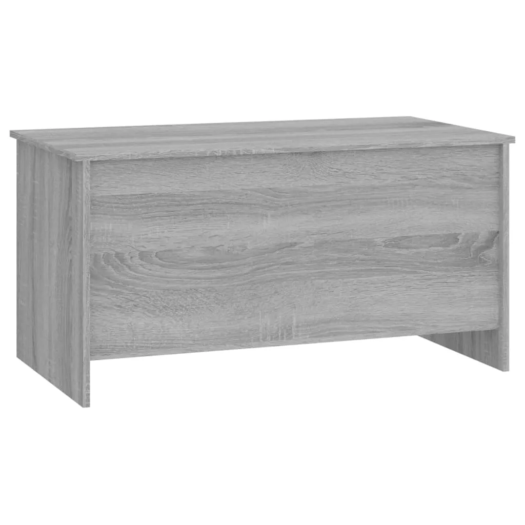 Table basse Gris Sonoma stable 102x55cm - Solution gain de place - 4