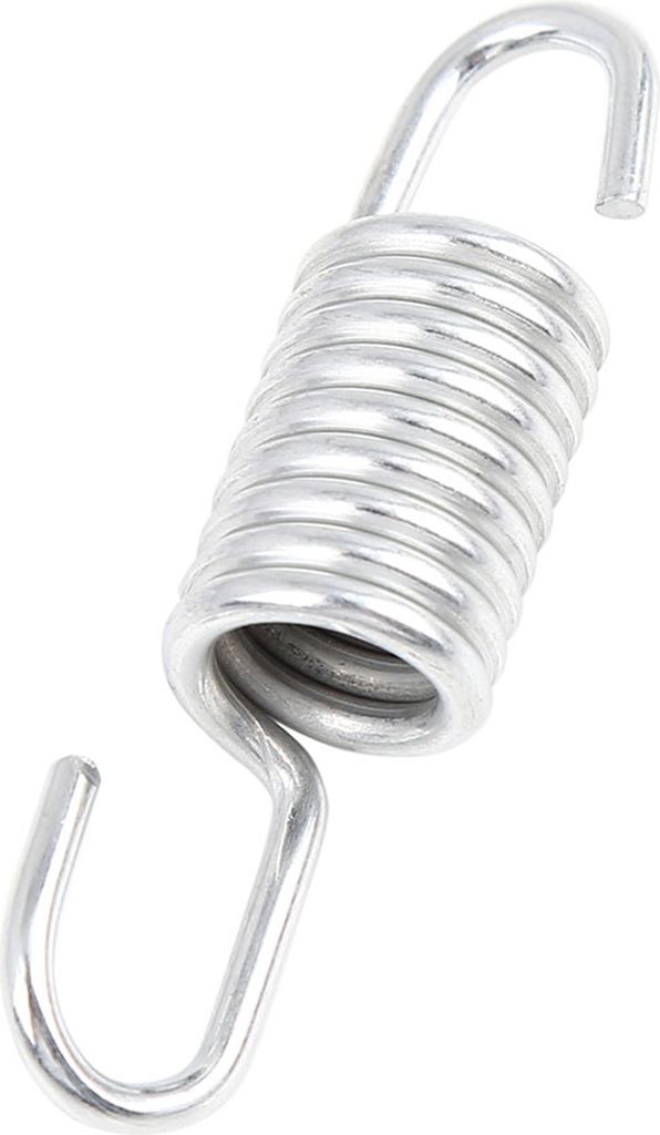 5,5cm Motorrad Parkfeder Silberfarbene Halterung Ständer Rückholfeder für JH70