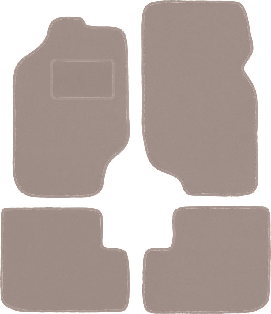 Beige Veloursmatten für: Rover 200 Fließheck (2000-2005) Produktbild 