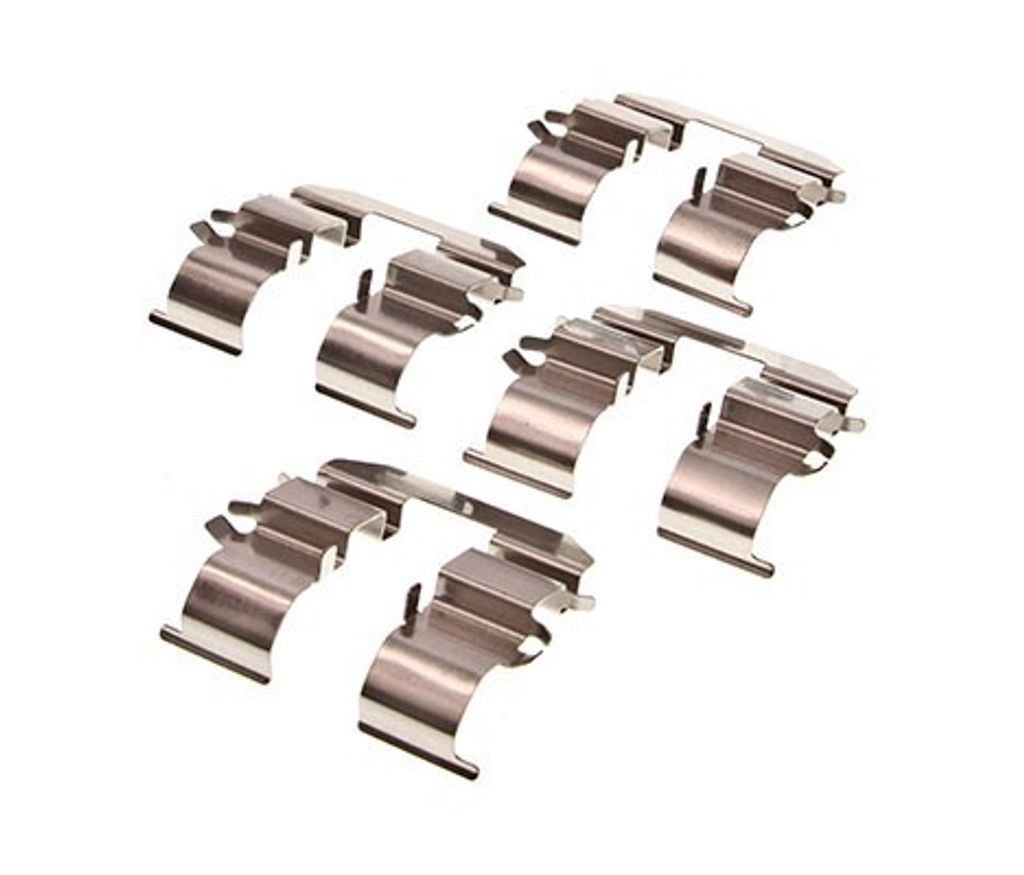 MAXGEAR 27-2526 Zubehörsatz Scheibenbremsbelag Hinten für HYUNDAI ix35 (LM, EL, ELH) für KIA SPORTAGE (SL) für MAZDA 2 (DY)