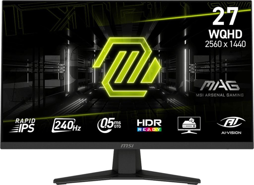 MSI MAG 274QFDE X24, Gaming-Monitor, (WQHD, Rapid-IPS, HDR Produktbild 