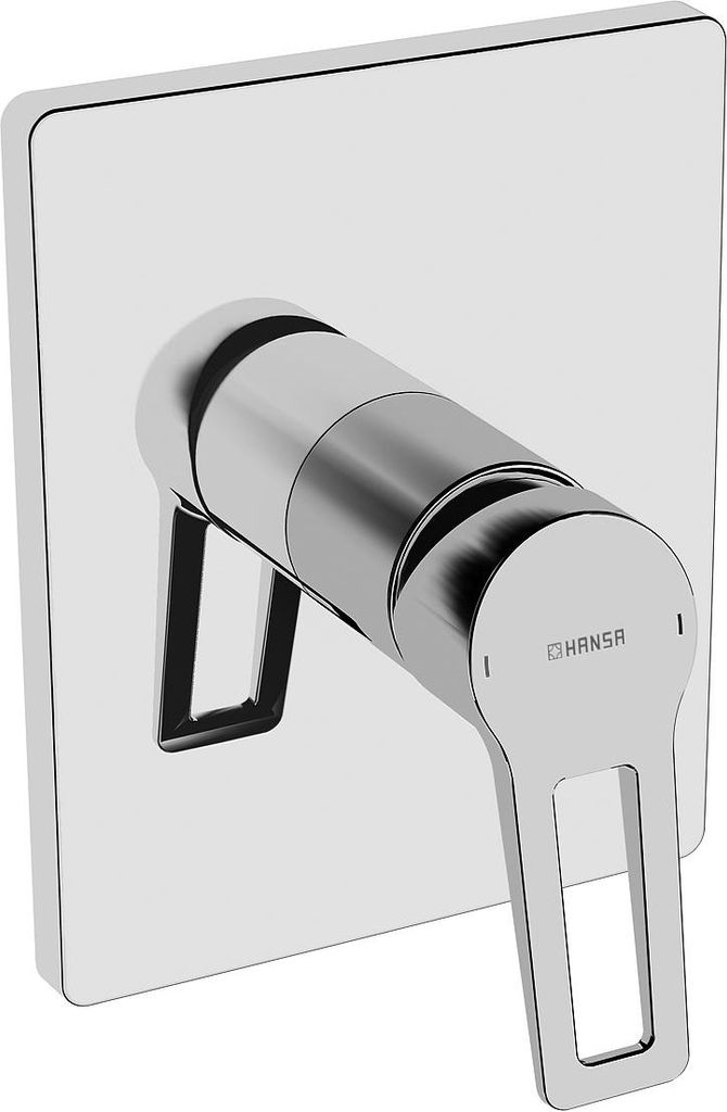 Hansa Fertigmontageset HANSATWIST FÜR WANNE/BRAUSE verchromt 89849085