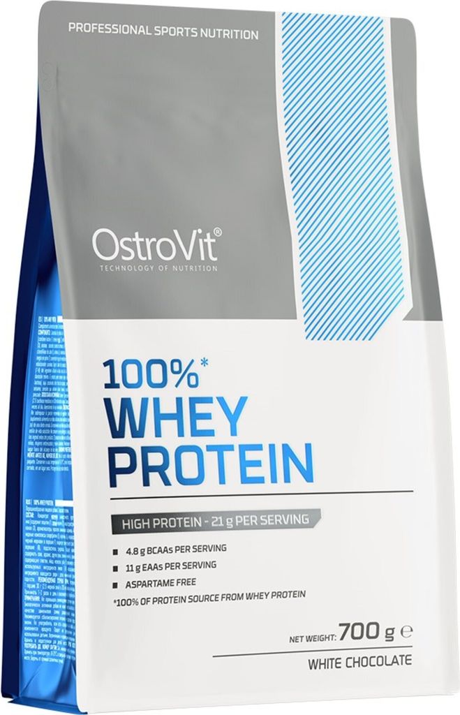 OstroVit 100% Whey Protein 700g Beutel White Chocolate