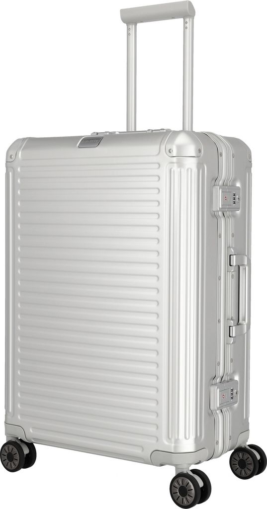 Travelite Next 4-Rollen-Trolley 67 cm silver Produktbild 