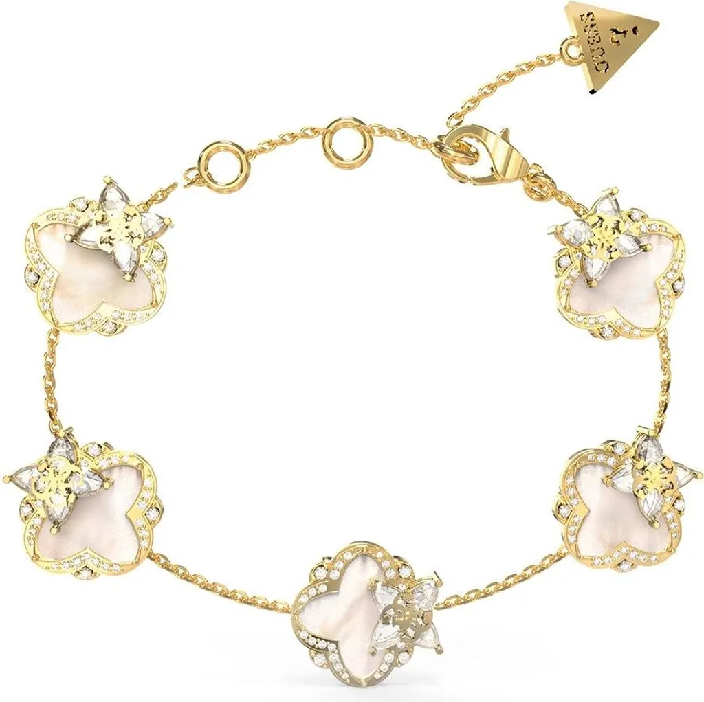 Bracelet Gourmette Femme Guess Doré JUBB05582JWYGS Bijou Chic et Tendance